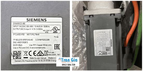 Nơi Sửa chữa AC servo Siemens Sửa Chữa 15 Năm Kinh Nghiệm Sửa Chữa